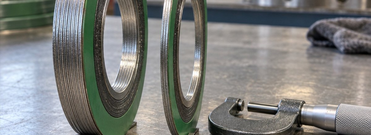 Spiral Sarımlı Conta Kalınlığı: 4,5 mm mi, 3,2 mm mi?