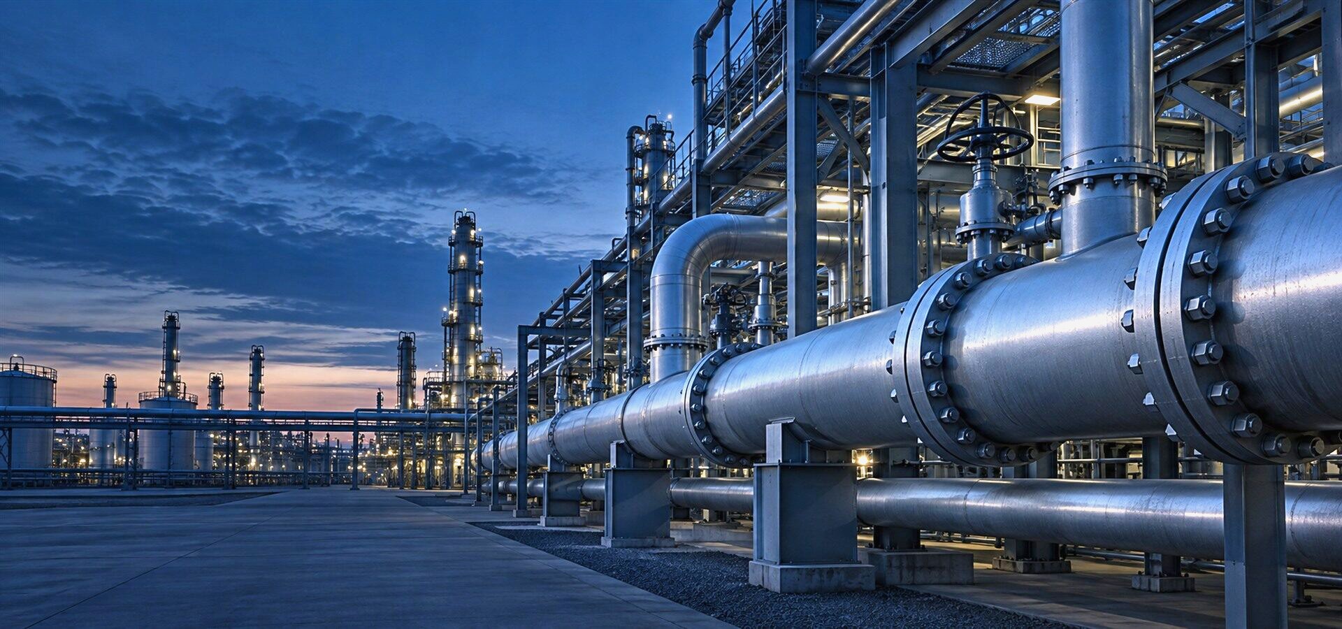 Enerji ve proses tesisleri için eksiksiz boru hattı malzemesi